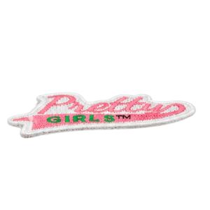 Patch en chenille rose et vert, badge brodé, applique décorative pour vestes, sweats à capuche, uniformes et vêtements de mode - Product Image 2