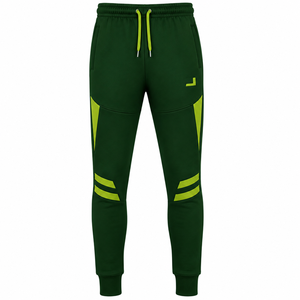 Ensemble de survêtement vert personnalisé à capuche pour hommes, ensemble de jogging sportif à fermeture éclair intégrale, vente en gros, vêtements de sport OEM - Product Image 5