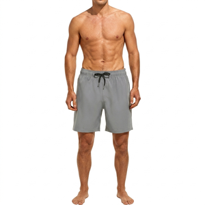 Quick Dry Breathable Casual <b>Men's</b> Swim <b>Trunk</b> Shorts Drawstring Closure Customizable Colors Logo For Summer Fitness Breathable - Product Image 4