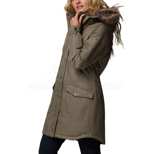 Veste parka pour femme tendance, matière douce et chaude, style moderne pour l'extérieur - Product Image 4