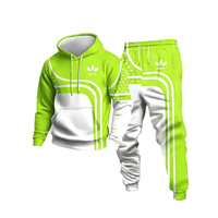 Ensemble de survêtement unisexe bleu marine et blanc avec impression par sublimation, logo sportif sur le devant, polyester respirant, vêtements d'e-sport pour adultes