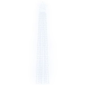 320 LED bianco freddo albero di natale luce 147.6 "categoria di prodotto luci di natale - Product Image 4