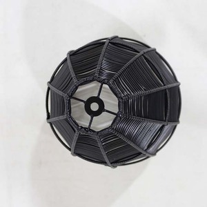 Trending Outdoor Plastic Iron Hanging <b>Light</b> <b>Shade</b> Cone Shaped Lantern Eco-Friendly Home Decor Dustproof - Product Image 2