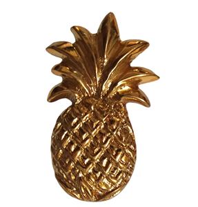 Brass Pineapple Door Knob and Drawer Pull Home Decoration <b>Metal</b> <b>Crafts</b> Model - Product Image 1