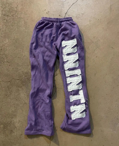 Flared Sweatpants Fleece Jogger Men's <b>Pants</b> Washed Loose <b>Pant</b> <b>Thermal</b> Wide Leg Sweatpants at Wholesale Prices - Product Image 3