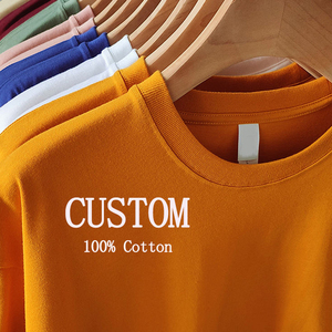 เสื้อยืดแฟชั่นใหม่แบบเรียบๆ สำหรับผู้ชาย เสื้อยืดโอเวอร์ไซส์แบบย้อมสีเอซิด ผ้าฝ้าย 100% เสื้อยืดย้อมสีเอซิดสำหรับฤดูร้อนสำหรับผู้ชาย - Product Image 2