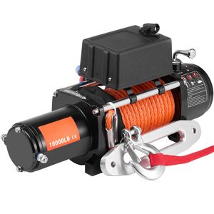 Verricello Elettrico per Camion 12V DC da 4.545 kg con Cavo Sintetico 7/20 x 65 ft, Passacavo in Alluminio e Telecomando Wireless/Cablato - Product Image 4