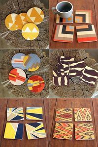 Unique Design Resin Inlay Coaster Set MDF Coaster Resin Coaster MDF Resin Inlay Coaster Place <b>Mats</b> at very reasonable Price - Product Image 5