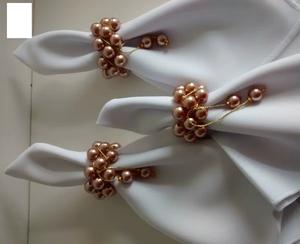 Anillo para Servilletas Hecho a Mano con Cuentas Decorativas, para Eventos de Boda, Cenas Elegantes y Decoración de Mesa Sofisticada - Product Image 4