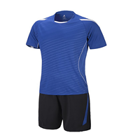 Camiseta de fútbol personalizada, 100% de poliéster, secado rápido, transpirable, venta al por mayor, camiseta de fútbol, uniforme de fútbol