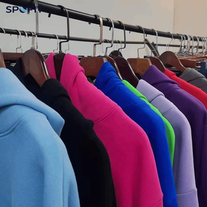 Sweat à capuche en coton 450G épais, style gothique streetwear, effet délavé, imprimé en relief, hiver, haute qualité, design personnalisé - Product Image 6