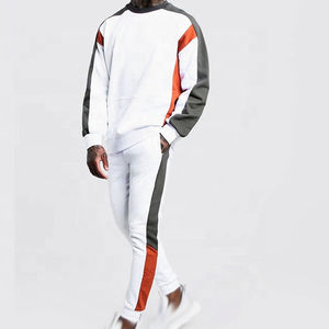 260g Oversized Heavyweight Hoodie and Trousers Pant Splicing Track Suit Quick Dry Custom Plain Design Sports Clothing - Product Image 5