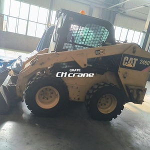 Haute efficacité Skid Steer Cat246d chat d'occasion 246d 226D 236D Skid Steer Caterpillar 246d <span class=keywords><strong>Mini</strong></span> Skid Steer pour les services publics - Product Image 2