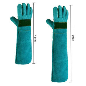 1 Par de Guantes Protectores para Manipulación de Reptiles, Guantes Extra Largos para Serpientes y Lagartos de GREEN SWIFT INDUSTRIES - Product Image 4