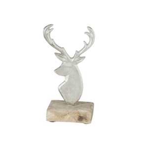 Ménorah moderne en forme de branche d'arbre, sculpture en métal doré avec base en marbre, décoration religieuse juive pour les fêtes - Product Image 2