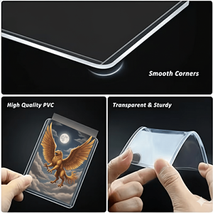 Fundas Protectoras para Tarjetas de Plástico Premium SKYJOY, 3x4 Pulgadas, Paquete de 100, Protección para Tarjetas Coleccionables de 35 Puntos, Sin Cierre - Product Image 3
