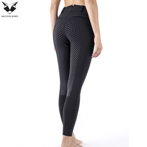 2026 Newest Product Women Skinny Fit <b>Stretch</b> Competition Breeches, OEM Service Equestrian Pants Windproof Warm Riding Trousers - Product Image 3