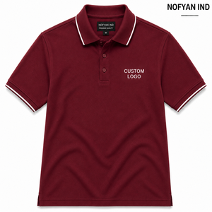 ผู้ผลิตเสื้อโปโลแบบ OEM แบรนด์ส่วนตัว ผู้ผลิตและผู้จัดจำหน่ายเสื้อโปโลแบบ Pique ราคาโรงงานโดยตรง รับผลิตแบบ ODM - Product Image 1