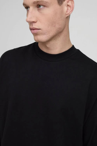 Camisetas de Hombre al por Mayor de Alta Calidad, Oversize, de Manga Larga, Estilo Urbano, 100% Algodón, con Estampado Gráfico Personalizado - Product Image 2