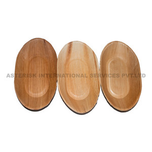 Assiette à feuilles personnalisée Assiette de service écologique pour usage quotidien biodégradable comme une assiette en papier - Product Image 3