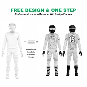 Wholesale Factory Direct Top Trending Flou Color Sublimation Printing Breathable Fabric Motocross MTB Dirt Bike Racing Uniforms - Product Image 2