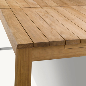 Mesa rectangular en oferta con estilo moderno y sencillo para restaurante o cafetería al aire libre, bonita y duradera. - Product Image 5