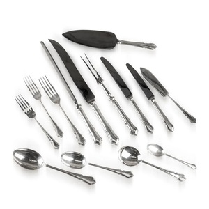 Stainless Steel Fork Spoon Knife Silver <b>Cutlery</b> <b>Set</b> Luxury Wedding Flatware <b>Sets</b> Elegant Design Mirror Polish Durable <b>Reusable</b> - Product Image 6