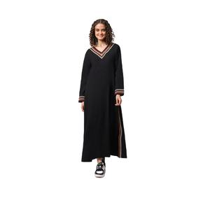 Meilleure vente de robe Jalabiya de créateur de qualité supérieure avec broderie sur toute la longueur au prix de gros au prix le plus bas pour femmes - Product Image 1