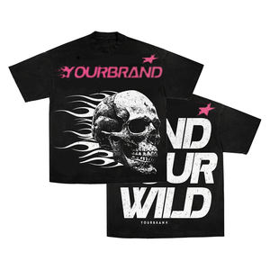 Camiseta Personalizada 100% Algodón, Impresión DTG, Estilo Vintage, Lavado Ácido, Diseño Gráfico - Product Image 1