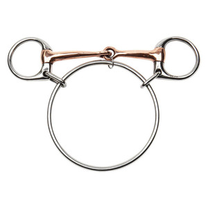 Bridon réutilisable à anneau en D pour chevaux, équipement équestre en acier inoxydable, accessoire équestre pour utilisation en écurie - Product Image 3