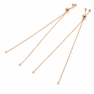 92.5 Sterling Silver Sliding <b>Adjustable</b> <b>Bracelet</b> Making keeping Silver Box Chain with Slider Clasp <b>Bracelet</b> Slider <b>Bracelet</b> - Product Image 3