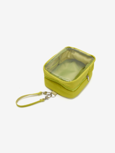 Bolsa ITA de nailon personalizada con cierre de cremallera y ventana de PVC transparente para mostrar alfileres de anime y llaveros de muñecas - Product Image 6