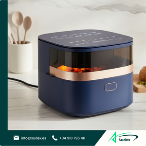 Freidora de Aire Eléctrica Sin Aceite Sudex A7D de 7.5L, Olla de Aire Caliente Digital Inteligente para Cocinar Rápido y Saludable en Familia con Cesta Antiadherente - Product Image 1