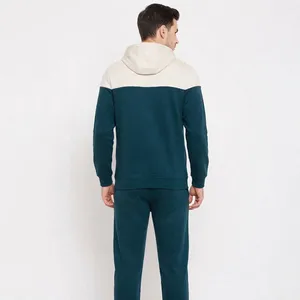 Sudadera con Capucha para Hombre, Diseño Color Block, Manga Larga, Felpa, Ropa Deportiva, Informal, para Actividades al Aire Libre, Moda de Invierno - Product Image 2
