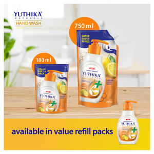 Yuthika ธรรมชาติ100% มะนาวล้างมือ180มล. PH สารสกัดสมดุลของเหลว - Product Image 4