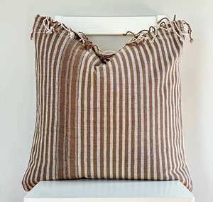 100% Woven Cotton Stripe Cushion Cover | Decorative Sofa Throw Pillow Cover | Custom Wholesale - Product Image 6