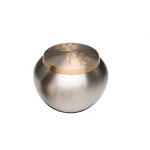 Urne funéraire en métal, vase décoratif de table, émail gaufré, laiton fait main, design traditionnel personnalisé, capacité 3-4L - Product Image 2