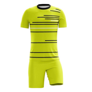 Maillot de football pour homme, design asymétrique, respirant, séchage rapide, polyester, sublimation, kit d'équipe de football - Product Image 3