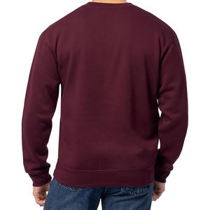 Sweat-shirt décontracté pour homme en molleton à manches longues, doux et confortable, coupe décontractée, idéal pour le quotidien, le streetwear, les tenues d'hiver, la mode et l'entraînement. - Product Image 5