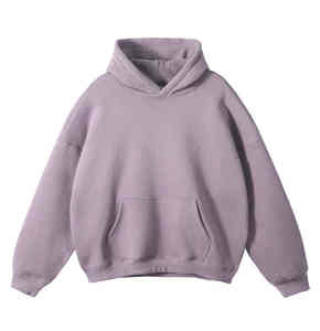 Sweat à capuche unisexe premium épais en molleton, coupe oversize, épaules tombantes, style streetwear décontracté - Product Image 6