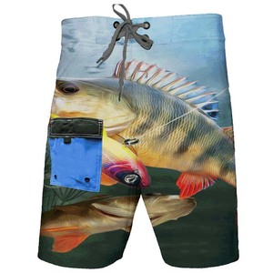 Shorts de bain décontractés personnalisés pour hommes - Imperméables, respirants, séchage rapide, impression numérique, écologiques, avec cordon de serrage - Product Image 1