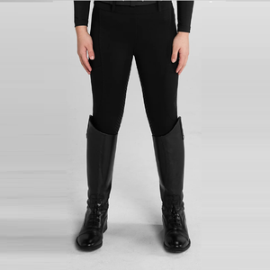 High Quality 4-way Stretch Horse Riding Breeches <b>Leggings</b> Tights <b>Equestrian</b> Wear Pants on Technical Fabric with Soft Feel - Product Image 1