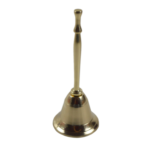 Cloches modernes en laiton, design métallique, entièrement en métal avec finition brillante, idéales pour la décoration de table intérieure, cloche suspendue de Noël - Product Image 2
