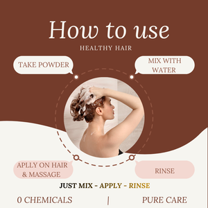 Inovador Jabón en Polvo Natural para el Cabello con Romero, Soapnut, Amla, Shikakai, Sésamo Blanco y Negro, Moringa y Té Verde para Niñas y Niños - Product Image 5