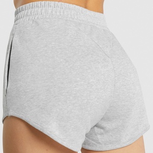 Mallas deportivas ajustadas para levantamiento de glúteos de cintura alta para mujer, pantalones cortos de Yoga y pantalones cortos para correr, Fitness, gimnasio, patrón sólido - Product Image 4