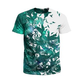 Custom Logo Streetwear <b>Box</b> Cut Tee T Shirt Heavyweight Cropped Top T Shirt Graphic Cotton Oversized Boxy Fit T-Shirt Men - Product Image 3