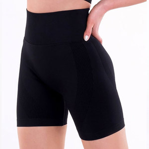 Shorts de course à compression pour femme, moulants, taille haute, effet push-up, pour le sport, le yoga et l'été - Product Image 6