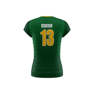 Vêtements de sport, maillot de volley-ball à manches courtes, design imprimé par sublimation, prix raisonnable, service OEM pour maillot de volley-ball - Product Image 2