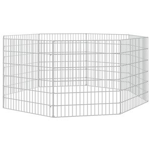 21.3 \ "x23.6 \" recinto per animali ruspante 21.3 ferro zincato a 8 pannelli \ "x23.6 \" box per bambini - Product Image 2