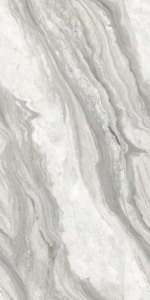 กระเบื้องลายหินอ่อนเคลือบเงาขนาด 600x1200 มม. รุ่นฟลอเรนซ์ เกรย์ สำหรับปูพื้นและผนังห้องนั่งเล่น ห้องน้ำ ห้องครัว และโรงแรม - Product Image 5